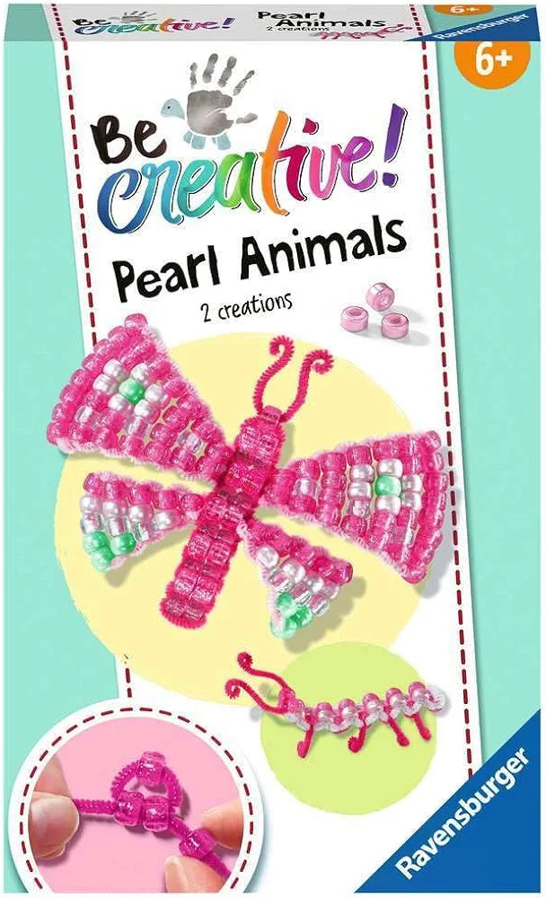 Be Creative parel dieren - vlinder -doos voorkant