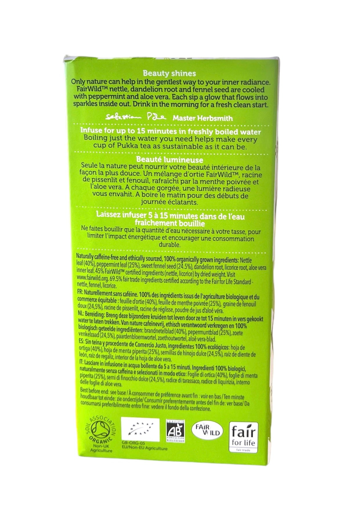 Detox thee van Pukka - cleanse thee