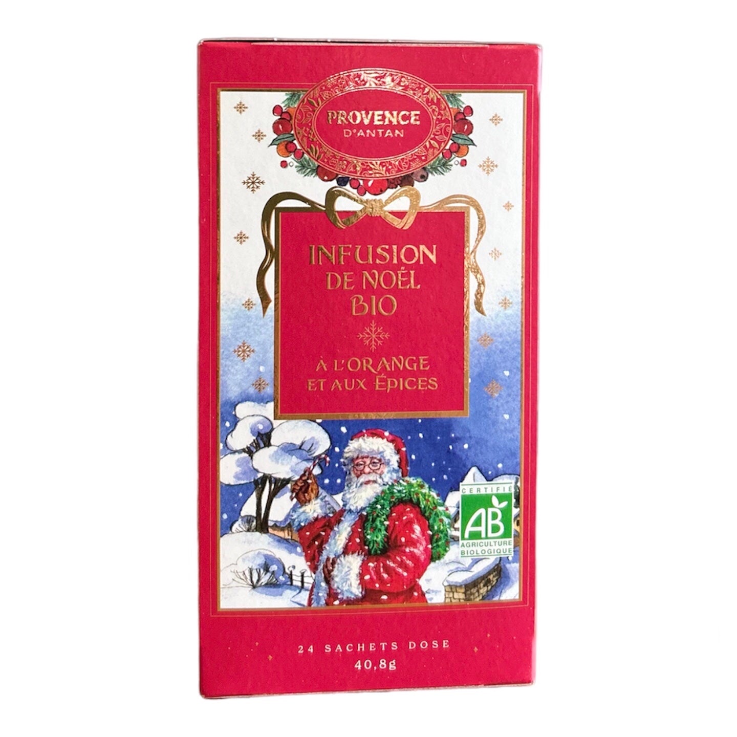 Kerstthee - Biologische Oranje Kaneel Kerstthee - 24 zakjes