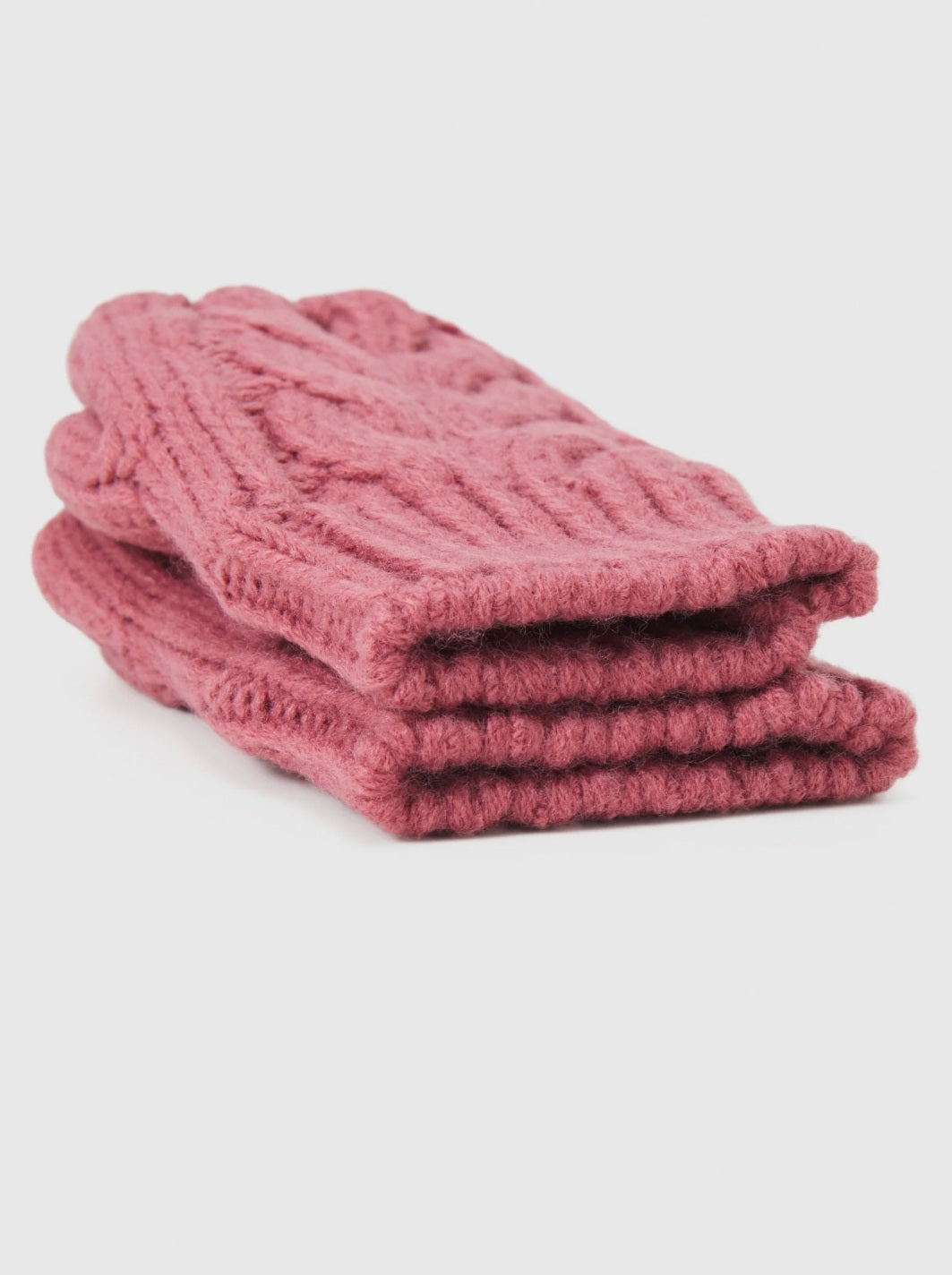 GAP Fleecegevoerde Kabel Gebreide Kinderhandschoenen – Stijlvolle en Warme Winterhandschoenen- kids