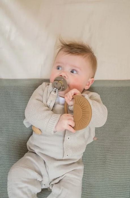 Gebreide warme wiegdeken van Zusss