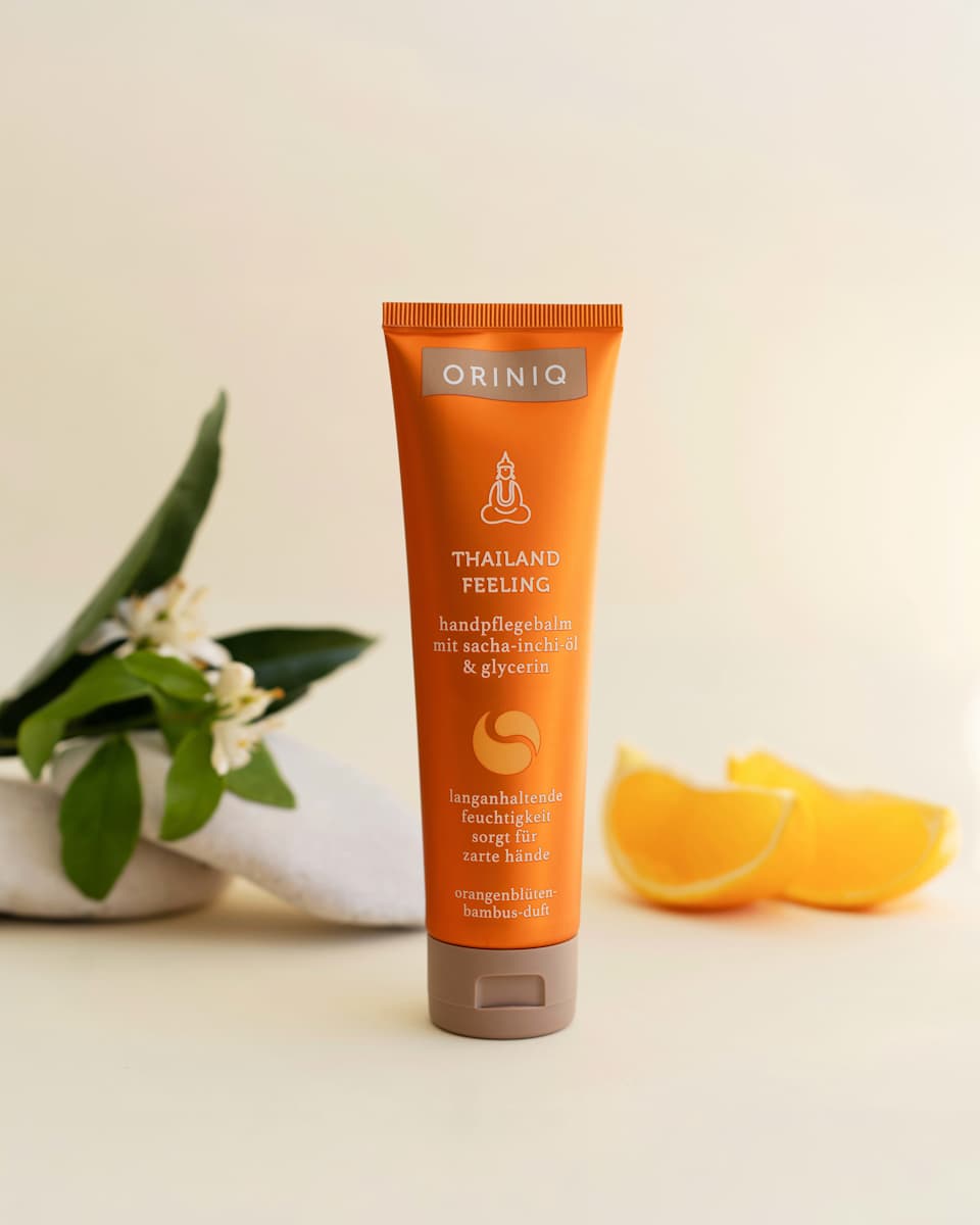 Handcrème - Thailand Feeling met Sacha Inchi-olie - bamboo en sinaasappelbloesem - Vegan formule - 100 ml
