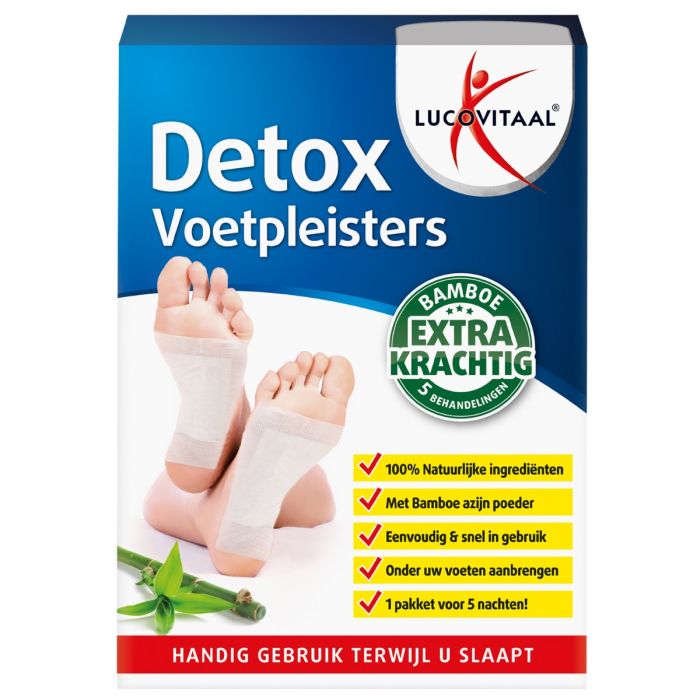 Lucovitaal - Detox Voetpleisters - dagen kuur
