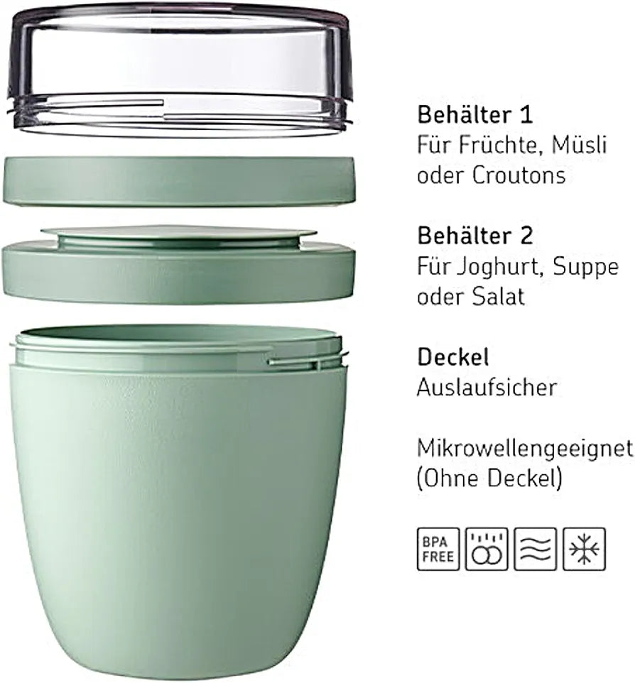 Mepal lunch pot -4 delig