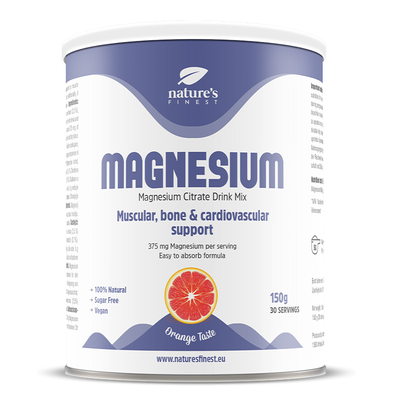 Nature's Finest - Magnesium met sinaasappelsmaak