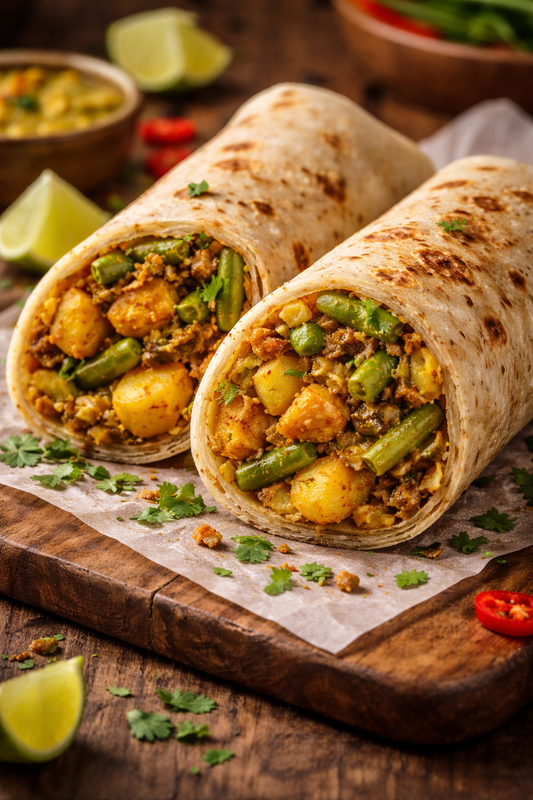 Rotirol | authentiek Hindoestaans | groenten