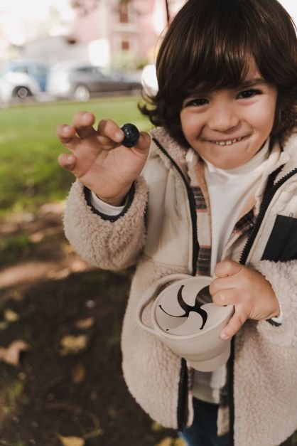 The Cotton Cloud - snack beker - mauve