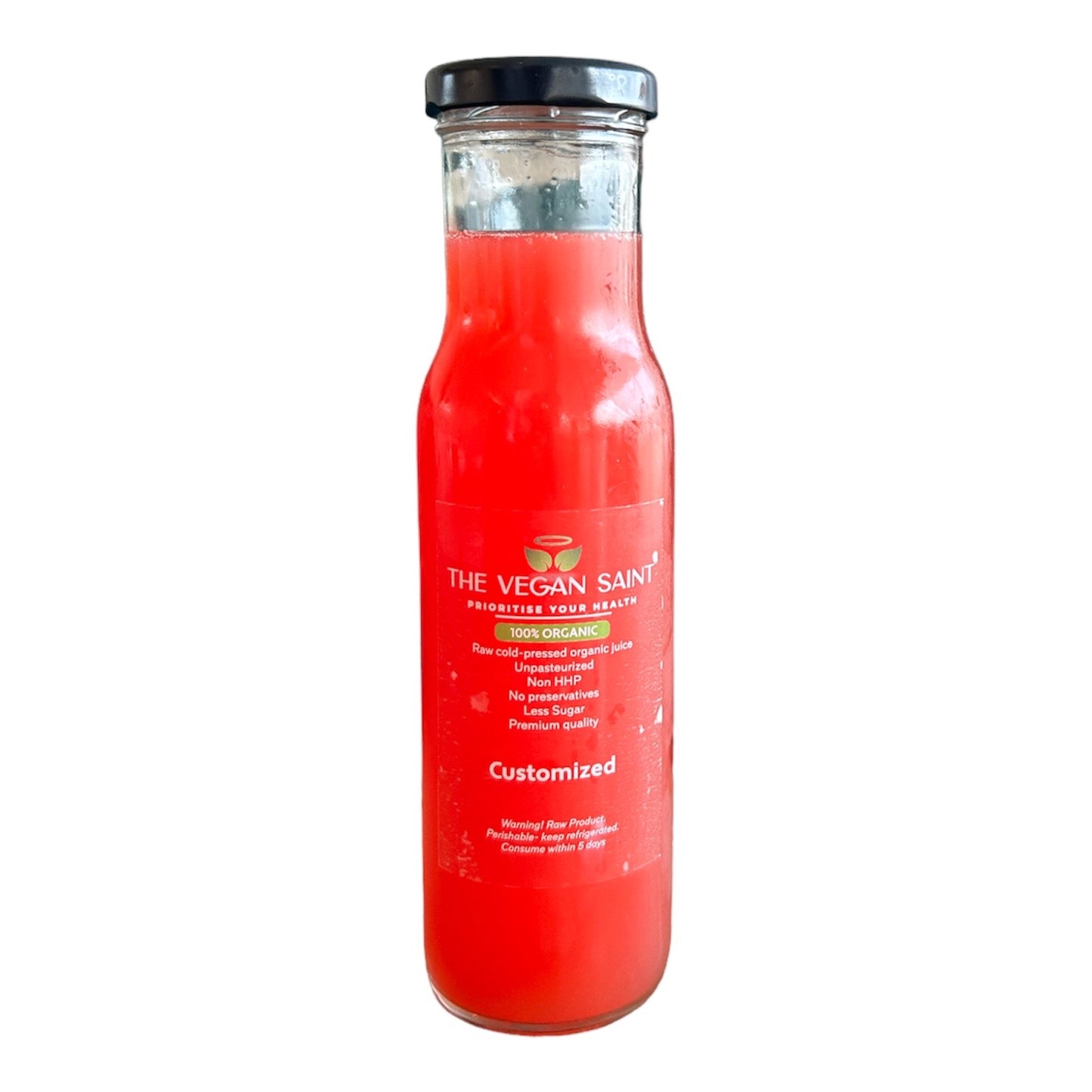 The Vegan Saint Juice Collection - Organic Watermelon juice - 250 ml.