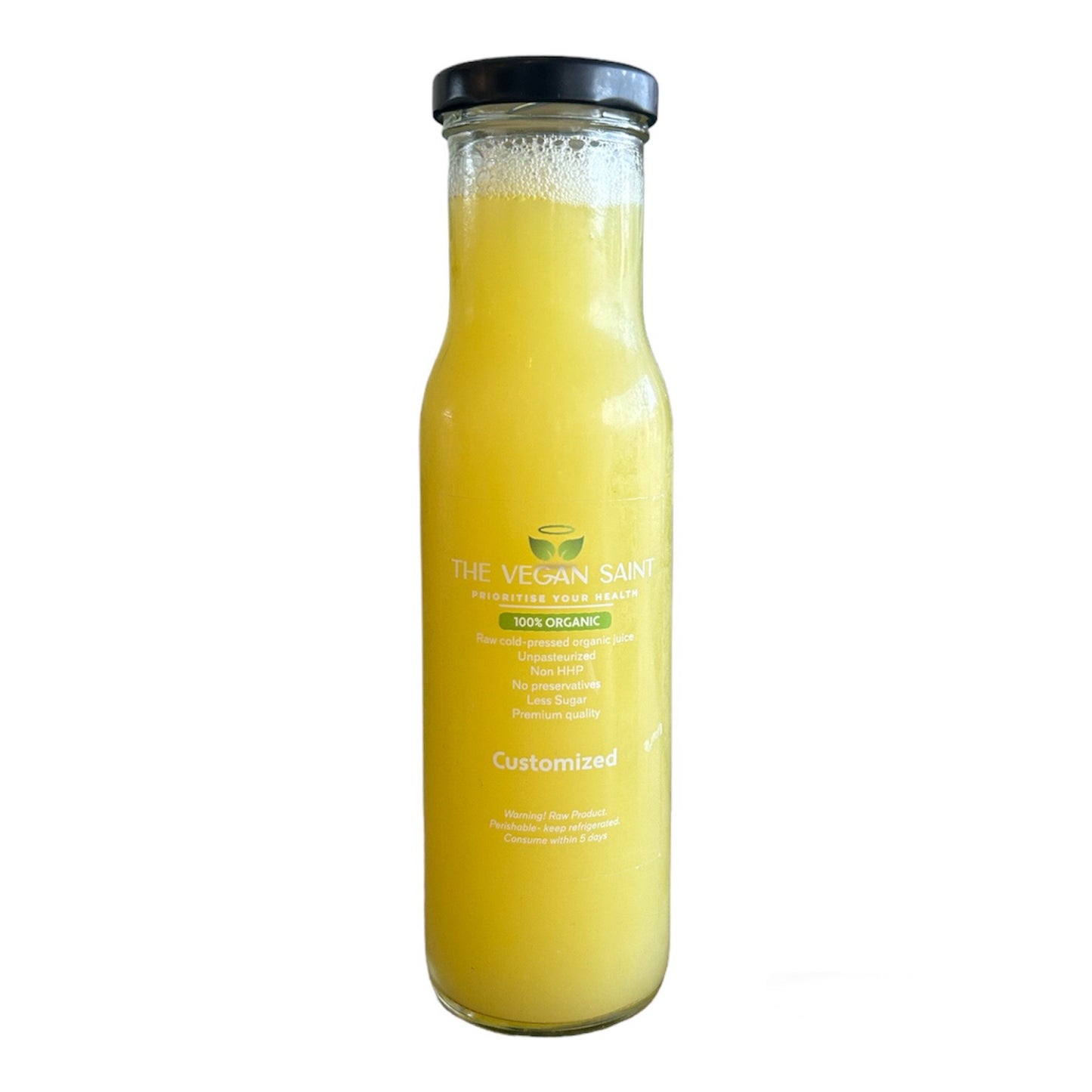 The Vegan Saint Juice Collection - Organic Pineapple Juice - 250 ml