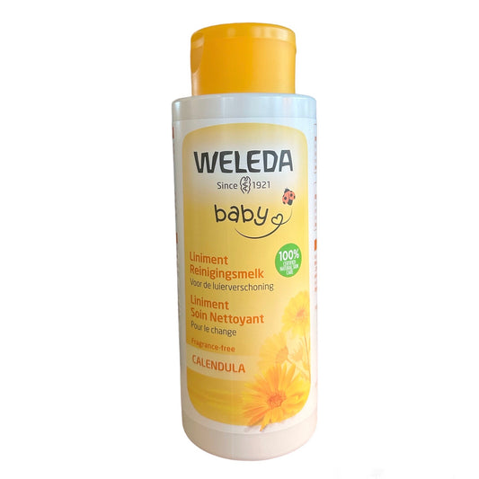 "Weleda Baby Liniment Reinigingsmelk met calendula - 400 ml"