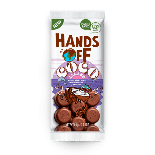 Hands-off my chocolate reep chocolade met kokos