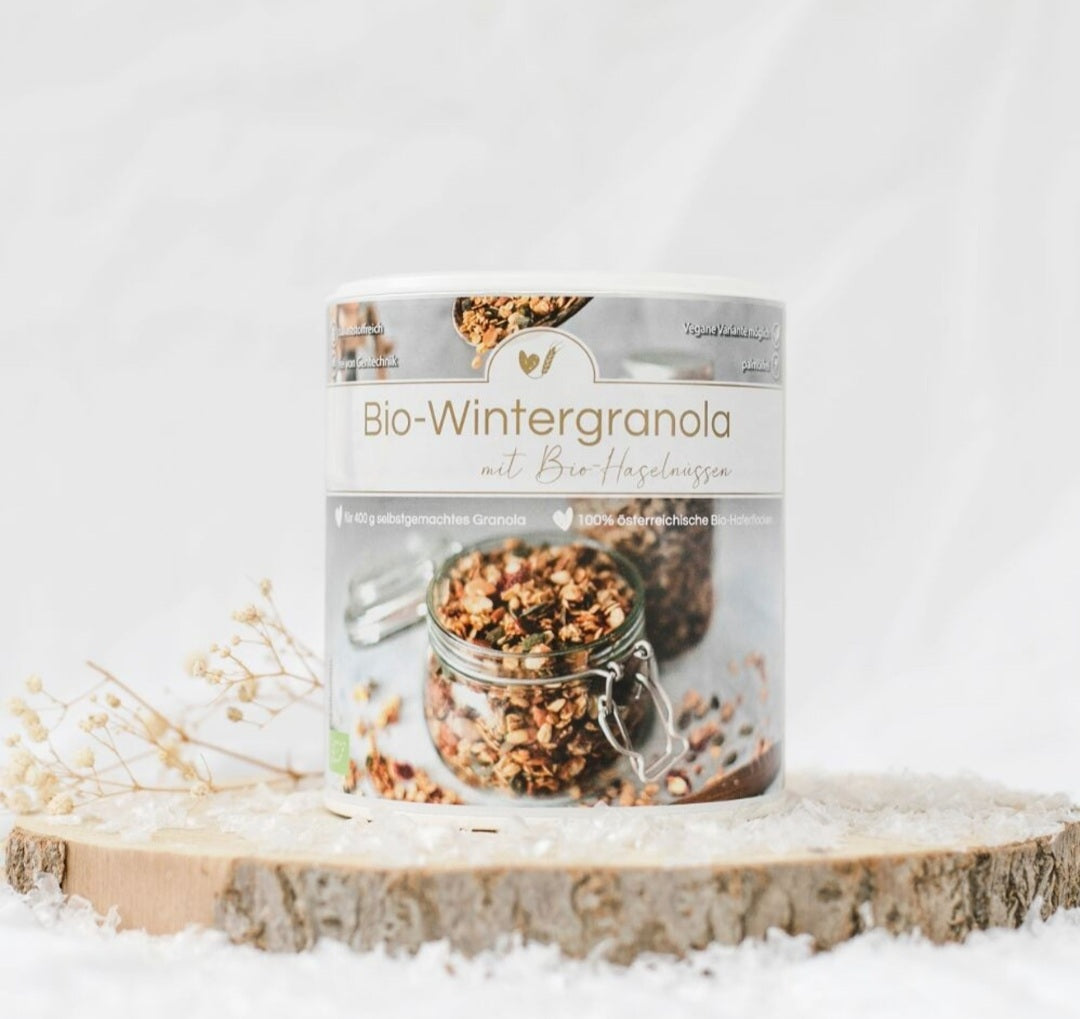 Bakmix voor Vegan Winter granola voor 400 gram granola  