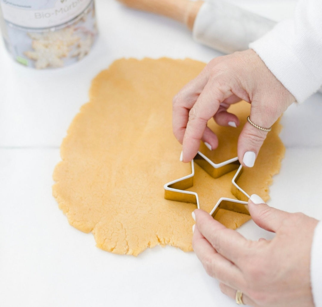 Bakmix voor kerst koekjes met zacht deeg