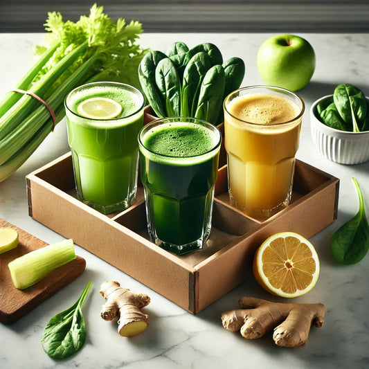 Bestseller Detox box van The Vegan Saint - met 3 smaken en 3 maten