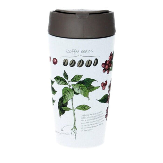 Bioloco Deluxe RVS cup - Coffee beans - 420 ml