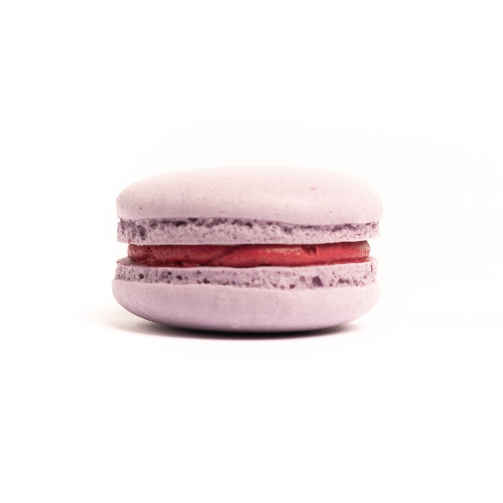 CASSIS - Vegan en glutenrije macaron met casis smaak