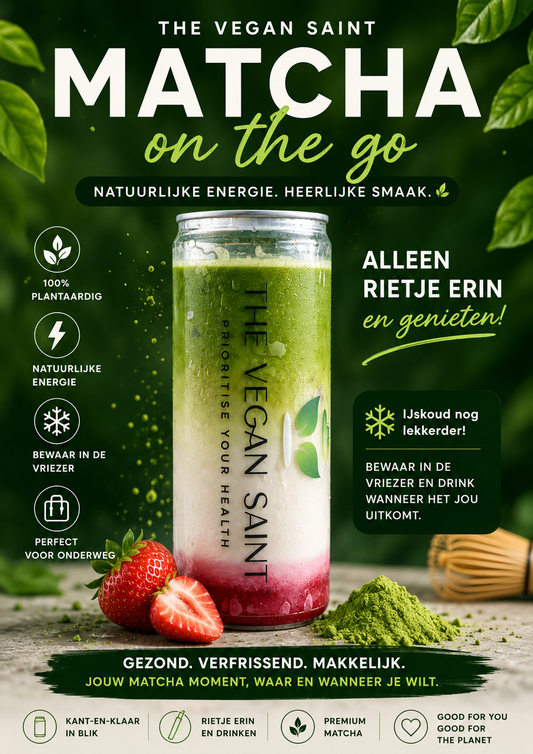 MATCHA TO GO |AARDBEI | MANGO | KOKOS | 350 ml
