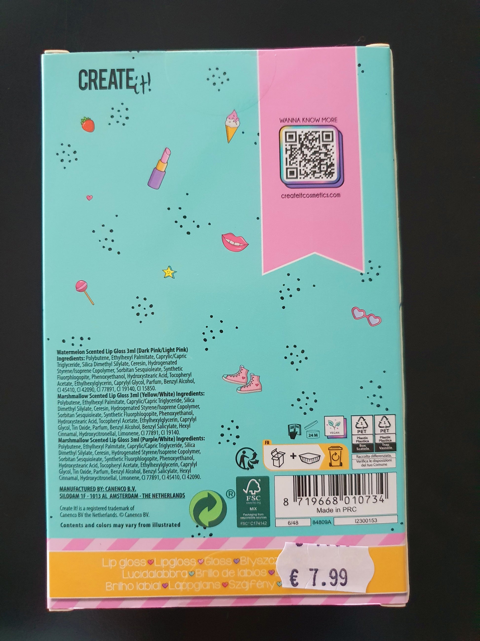 Create It - Candy Explosion - lipgloss