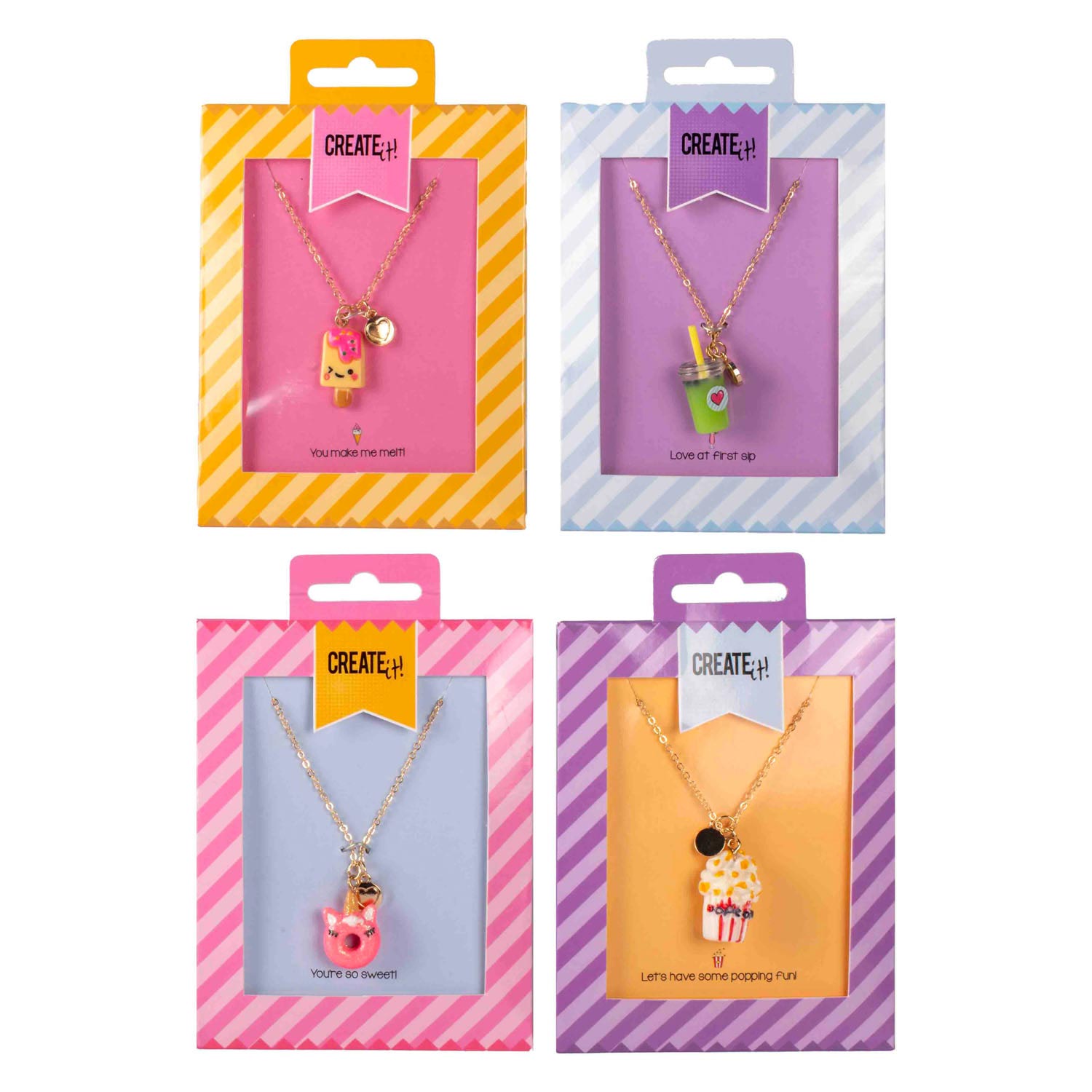 Create It - kinderketting - verschillende soorten kettingen