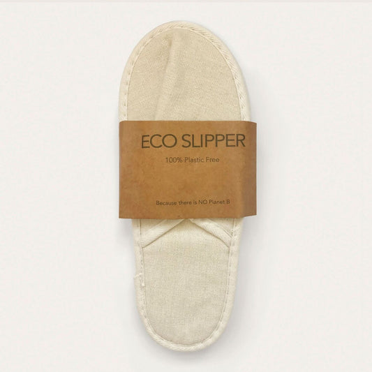 Ecologische biologische slipper | plasticvrij| onesize