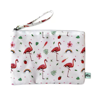 Mies to go - handgeschilderde flamingo pennen etui.