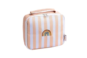 Lunchbox tasje met regenboog print - thermisch - van The Cotton Cloud - met Rainbow - oranje