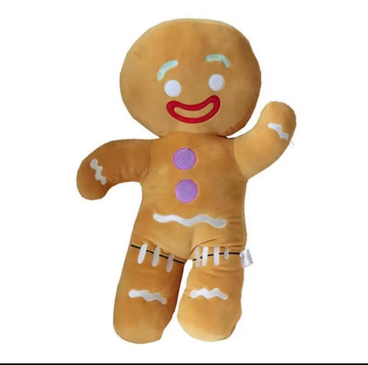 Gingerbread Man Knuffel uit Shrek – 30 cm – Superzacht Gemberkoekje Pop