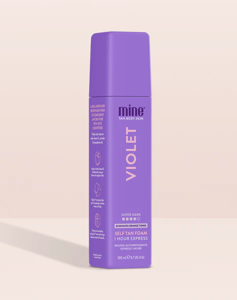 Zelfbruiner van Minetan colour Collection Violet - 200 ml