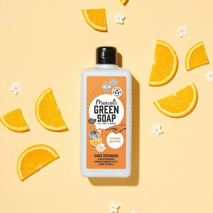 Hand afwasmiddel - Vegan- Marcel’s Green Soap - Orange jasmijn - 500 ml