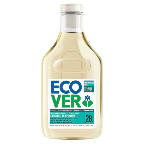 Vloeibaar wasmiddel van Ecover - universeel - kamperfoelie en jasmijn - 1 liter