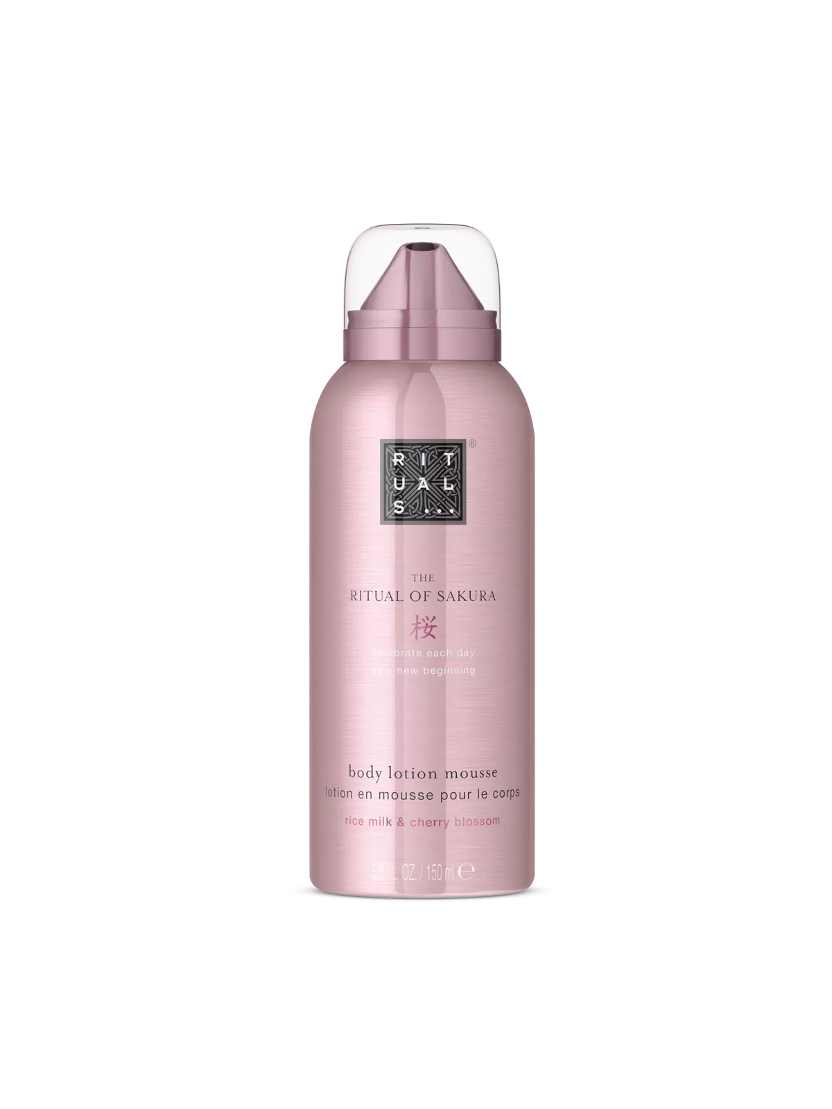 Body lotion mousse in spuitbus - rituals - verschillende geuren - 150 ml