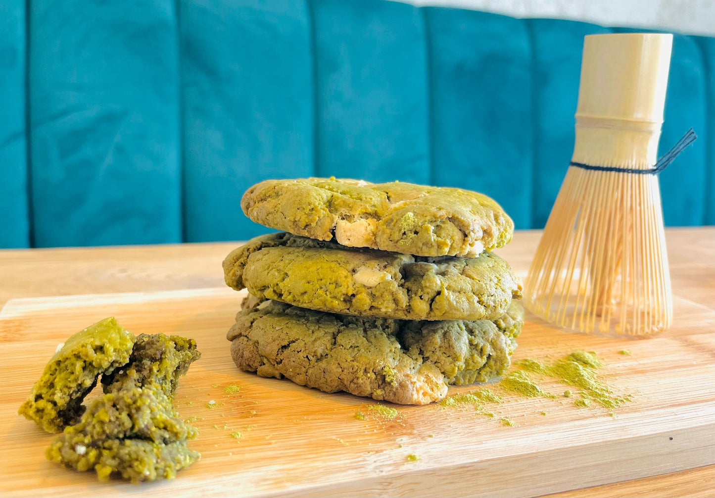 Matcha koek - Vegan - XL - 100 gram