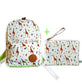 Mies to go - combinatie deal - rugtas en etui - giraf 