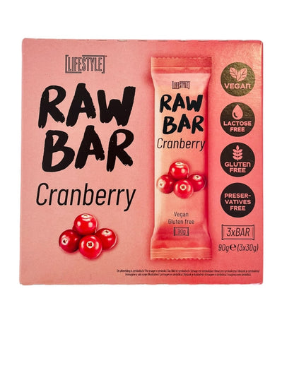 Raw Bar - doosje met 3 bars in verschillende smaken - 90 gram