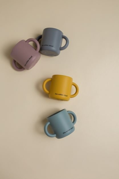 The Cotton cloud - drinkbeker - kleur mauve