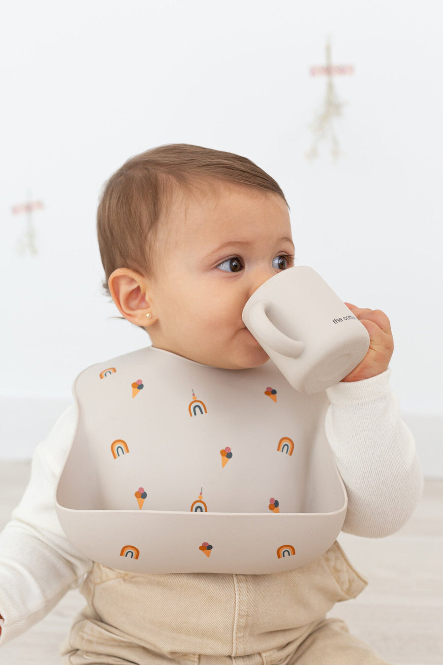 The Cotton cloud - drinkbeker - kleur mauve