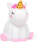 Unicorn nachtlampje vooraanzicht