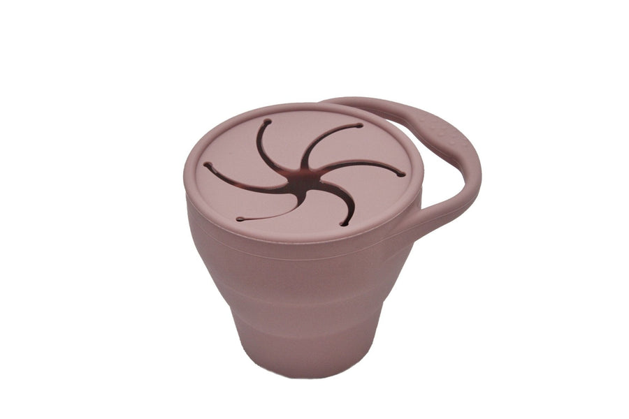 he Cotton Cloud - snack beker - mauve