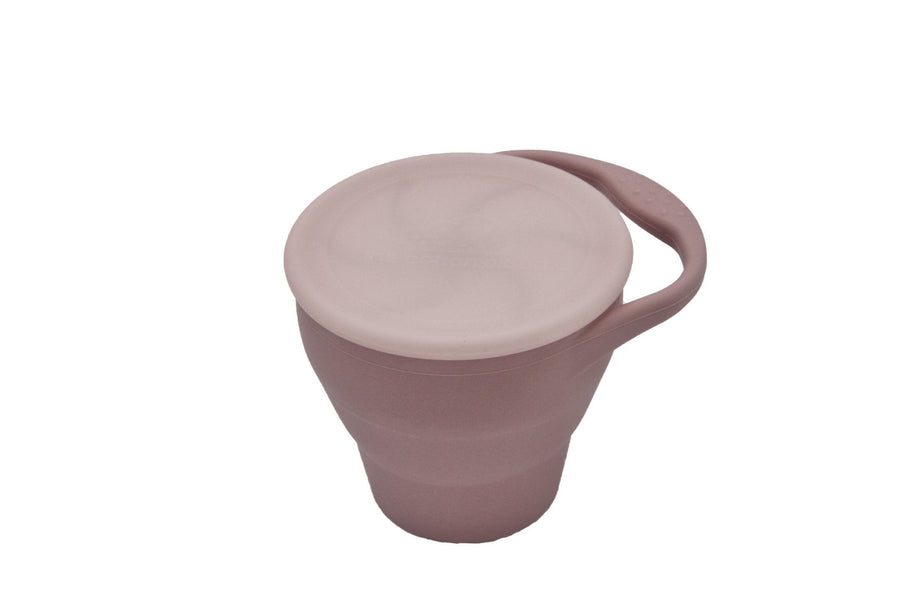 he Cotton Cloud - snack beker - mauve