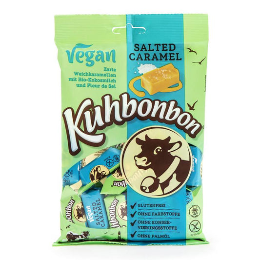 Vegan salted caramel snoepjes - glutenvrij - 165 gram