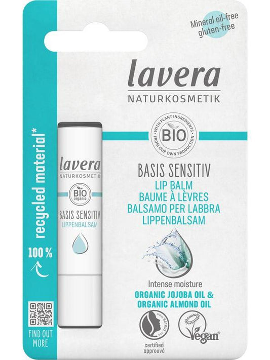Lippenbalsem - intensieve verzorging - met jojoba olie en amandelolie - 4,5 gram