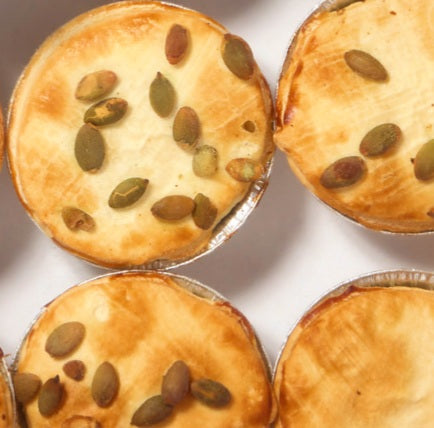 Mini quiches|verschillende variaties|50 gram