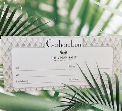 Cadeaubon - The Vegan Saint cadeaubon