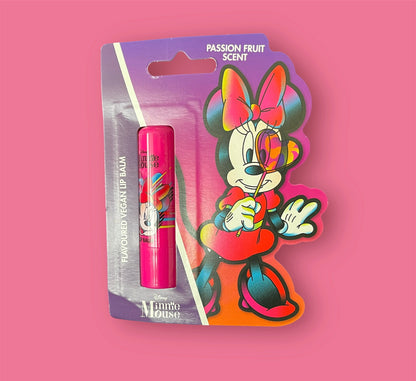 Vegan lipbalm met Passievrucht voor kinderen van Disney Minnie mouse.